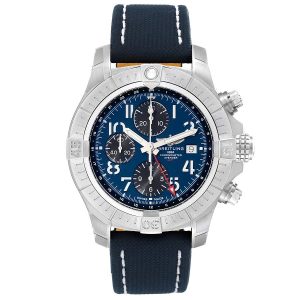 BREITLING Avenger Chronograph GMT Automatic Chronometer Blue Dial Watch A24315101C1X1