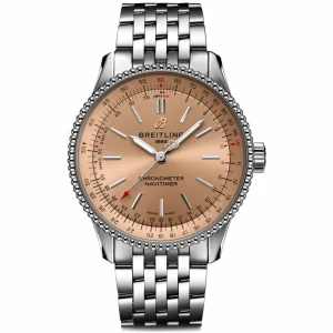BREITLING Navitimer Automatic Chronometer Cooper Dial Watch A17395201K1A1