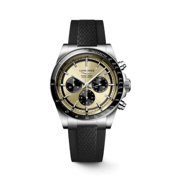 Longines Conquest Chronograph 42mm Watch L3.835.4.32.9