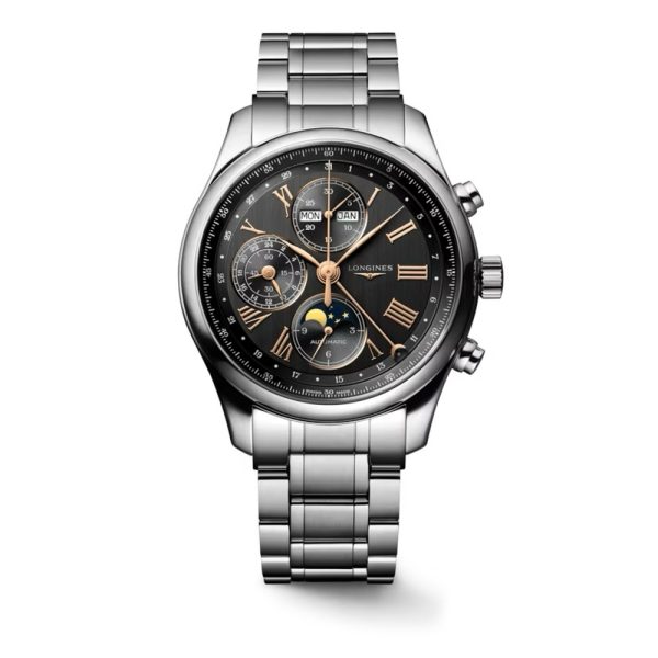 Longines Master Collection Chrono Moonphase 42mm Watch L2.773.4.61.6