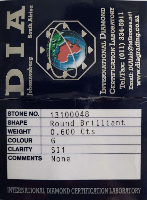 Round Brilliant Cut Diamond | R 20000 - Check Prices Buy Online