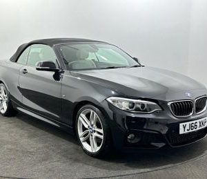 BMW 2 SERIES 2.0 220d M Sport Convertible 2dr Diesel Auto Euro 6 (s/s) (190 p