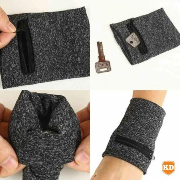 Killer Deals Unisex Running Zipper Wrist Storage Pouch | Check Price & Availability | Quick Quote | Buy Online