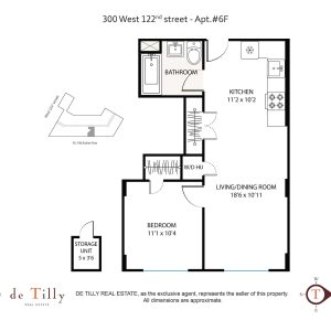 300 W 122nd Street #6-F, Manhattan, NY 10027 – RLS20033434 - Anthon...