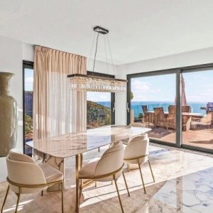 SAINT LAURENT D'ÈZE - CONTEMPORARY VILLA WITH PANORAMIC SEA VIEW - Mer d'Eze, 06360 Èze - House for sale