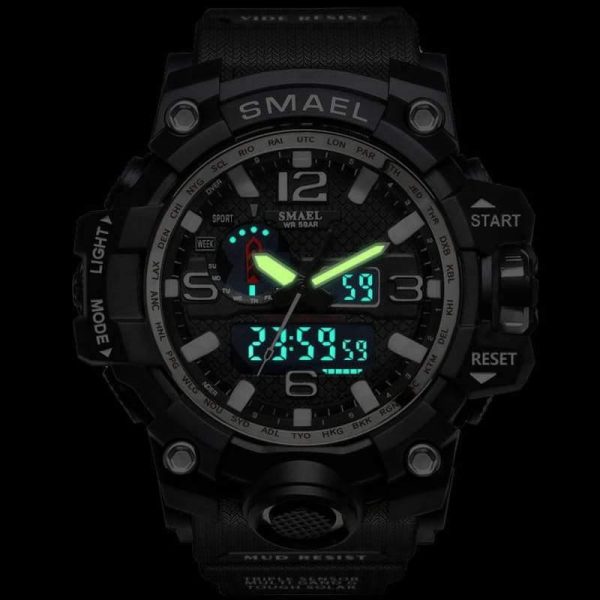 Smael 1545 Camouflage Red Multifunctional Watch | Check Price & Availability | Quick Quote | Buy Online