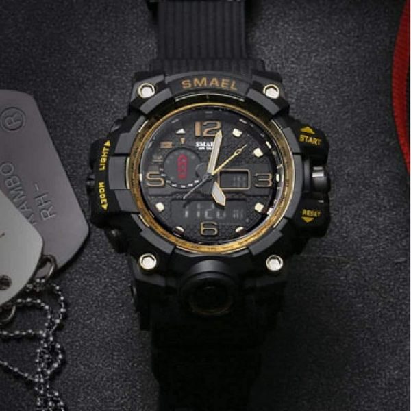 Smael 1545 Gold Multifunctional Watch | Check Price & Availability | Quick Quote | Buy Online