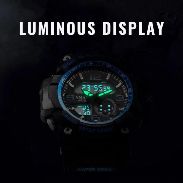 Smael 1808 Red Multifunction Watch | Check Price & Availability | Quick Quote | Buy Online