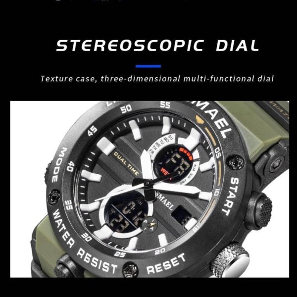 Smael 1903 Red Multifunction Watch | Check Price & Availability | Quick Quote | Buy Online