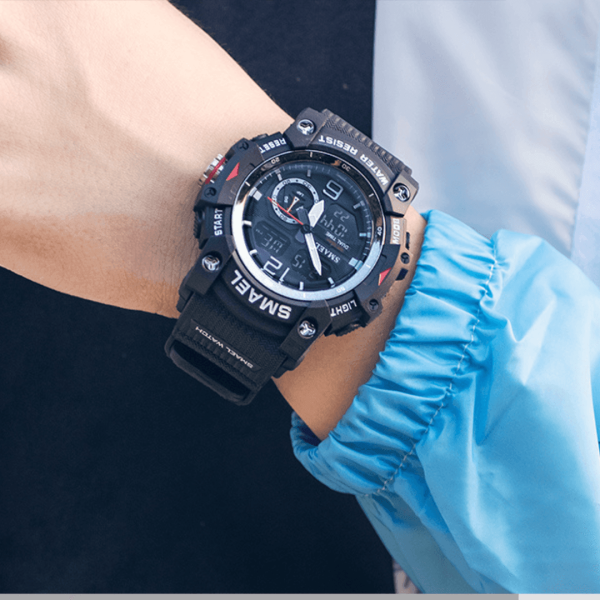 Smael 8007 Black Chronograph Watch | Check Price & Availability | Quick Quote | Buy Online