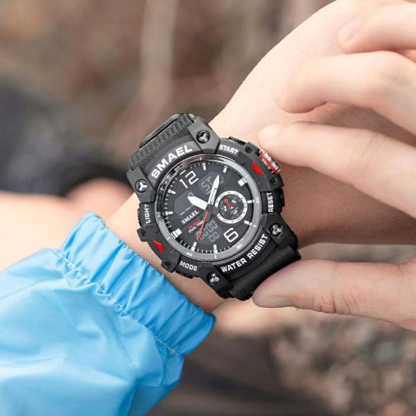 Smael 8007 Black Chronograph Watch | Check Price & Availability | Quick Quote | Buy Online