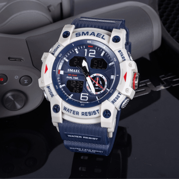 Smael 8007 Dark Blue Chronograph Watch | Check Price & Availability | Quick Quote | Buy Online