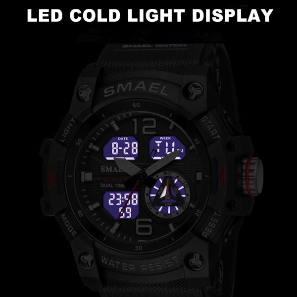 Smael 8007 Dark Blue Chronograph Watch | Check Price & Availability | Quick Quote | Buy Online