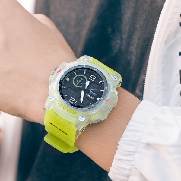 Smael 8007 Green Chronograph Watch | Check Price & Availability | Quick Quote | Buy Online