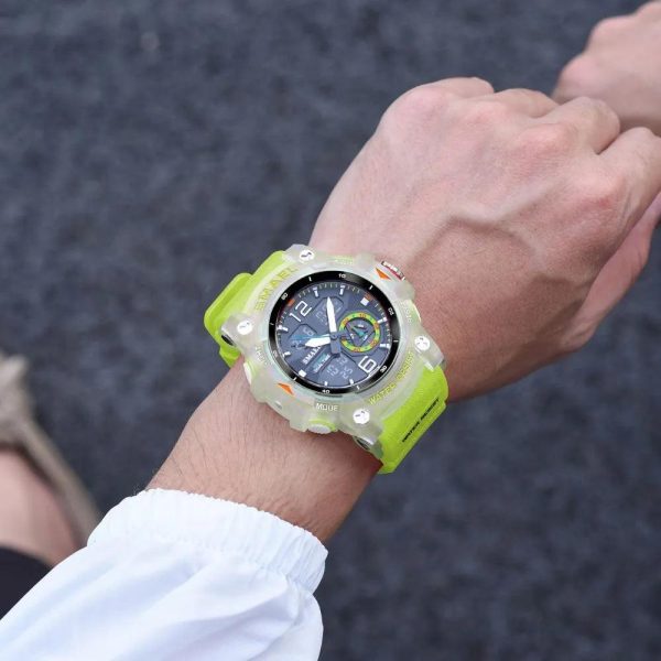 Smael 8007 Green Chronograph Watch | Check Price & Availability | Quick Quote | Buy Online