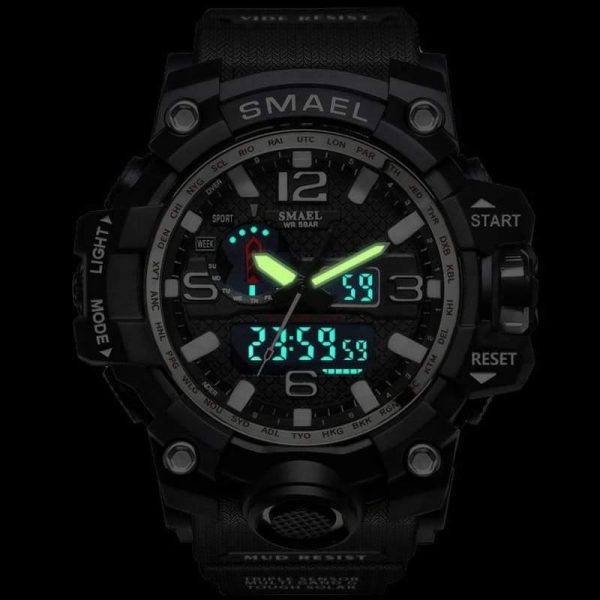 Smael 1545 Camouflage Orange Multifunctional Watch | Check Price & Availability | Quick Quote | Buy Online